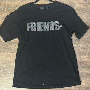 Rinestone vlone tee size small